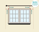 How to measure your windows curtains